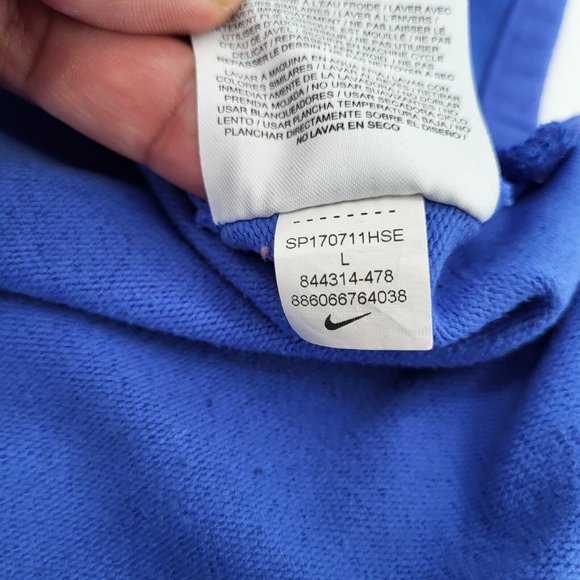 Nike KYRIE B NK Hoodie CN SHOOTER COMET Blue 844314-478 Large - Picture 7 of 8